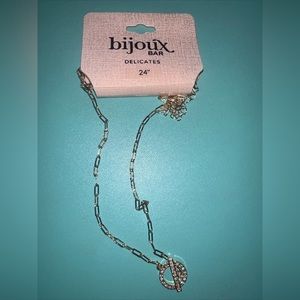 Bijoux bar necklace pendant new